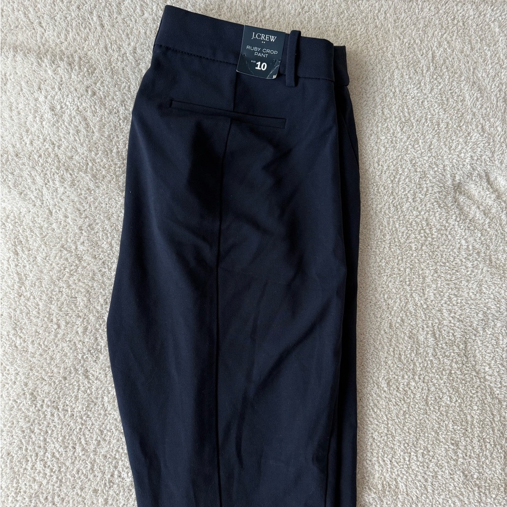 Jcrew ruby crop pant size 10 NWT